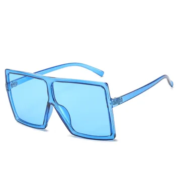 Očala Mens Oversize Sončna Očala Letnik Velik Kvadrat Sončna Očala WomenFemale Moda Znane Blagovne Znamke Črna Očala Gafas De Sol 1344