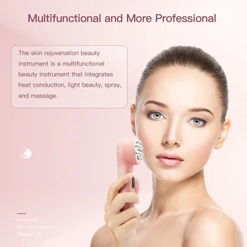 Korejski za Nego Kože Obraza Čiščenje Zob Obraz Massager EMS RF Foton Pomlajevanje Kože, Kozmetični Naprave Zmanjšanje Gub Anti-Aging 1736