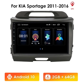 4GLTE Odprtine Za Kia Sportage 3 SL 2010 - 2016 Avto Radio Večpredstavnostna Video Predvajalnik Navigacija GPS Android Ne 2din 2 din dvd-WIFI 1744