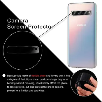 Objektiv kamere Steklo Za Samsung Galaxy S21 Ultra S20 FE Plus 5G Zaščitno Steklo S 21 S20fe S21Ultra Fotoaparat Len Screen Protector
