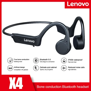 Kostno Prevodnost Slušalke Brezžične Bluetooth 5.0 TWS Nepremočljiva Sweatproof Šport Stereo Vratu Visi Slušalke 1848