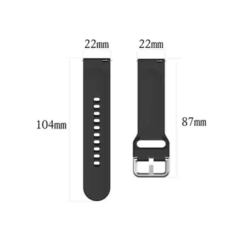 2021 Silikonski Watchband Trak Za Xiaomi Haylou Sončne Ls05 Original Smart Manšeta Zapestnica Za Xiaomi Haylou Sončne Dodatki 1894