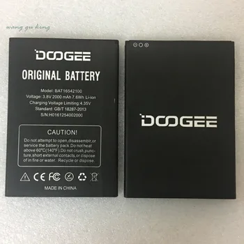 DOOGEE X9 Mini Zamenjavo Baterije BAT16542100 2000mAh, Velike Zmogljivosti, Li-ion Akumulator Za DOOGEE X9 Mini Pametni Telefon 2611