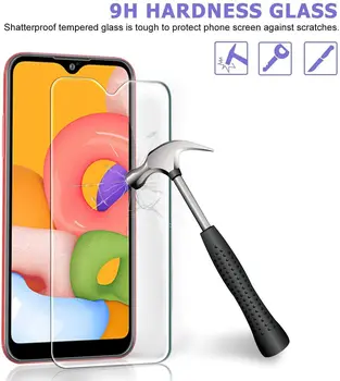 Za Samsung Galaxy A01 SM-A015F A015 Kaljeno Steklo Screen Protector Shield Za Samsung Galaxy A0 Zaščitno folijo 9H 283