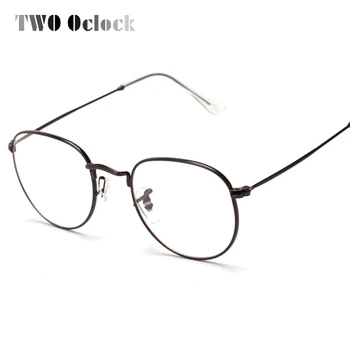 DVA Okvirja, Moda Zlato Kovinski Okvir Očala Za Ženske Ženski Letnik Očala Clear Leče, Optični Okvirji oculos de grau 3447 3549