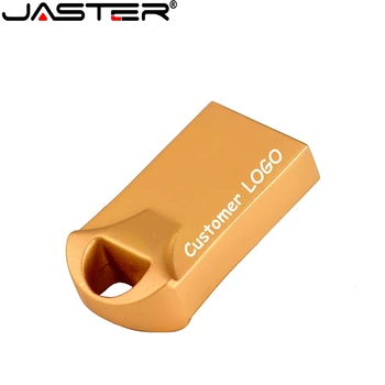 JASTER USB 2.0 vroče novih slog kovin, Memory stick, USB flash stick pogon F35 4 GB, 16GB 32GB 64GB pen drive u disk stranka logotip 368