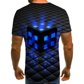 3D tiskanje T-shirt za moške poletne priložnostne O-vratu, kratka sleeved majico modi in srčkan hot-prodaja umetniških lepe barve 37220