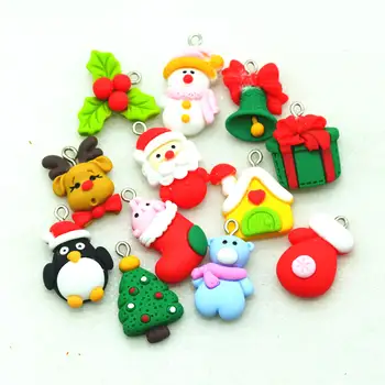 Smole Božič Santa Claus,Jingle Bell,Snežaka Okraskov-Uhan Čare-Xmas Tree Okraski Miniature 491