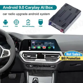 Avto Radio Nadgradnja Android 9.0 Za Apple Carplay Autoradio Carplay Ai Polje Multimedijski Predvajalnik, Brezžični Ogledalo Povezavo TV Polje, Univerzalna 4921