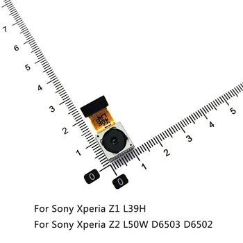 Za Sony Xperia Z L36h C6602 Z1 L39H Z2 L50W Z3 Kompakten Z3 Z4+ Z3Plus Kamera Zadaj Glavni Nazaj Obrnjeni Big Modula Kamere Flex kabel 53