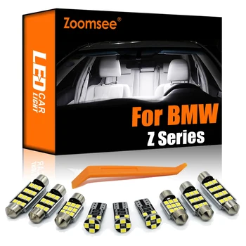 Zoomsee Notranjosti LED Za BMW Z3 E36 Z4 E85 E86 E89 Coupe Canbus Vozila Žarnice Notranja Kupola Branje Svetlobe, brez Napak Auto Svetilke Komplet 5479
