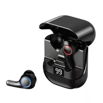 Brezžične Slušalke Flip Vrste Čepkov Bluetooth 5.1 Držalo Za Telefon Na Dotik Za Nadzor Hrupa Preklic Z Mic Igralec Auto Par Hi-Fi Bas 6386