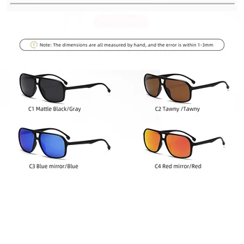 MIZHO 2020 Moda Polarizirana sončna Očala Moški Letnik blagovne Znamke Plastičnih Titana Okvirji UV400 sončna očala Človek Vožnja Avtomobila 7064