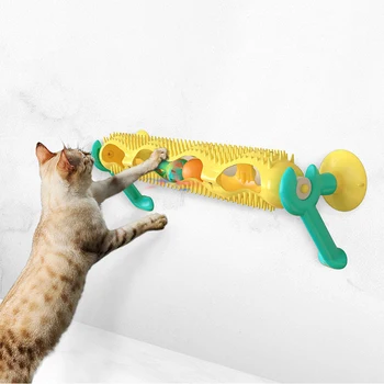 Smešno Interaktivne Cat Puzzle Igrača Slediti Žogo Gramofon Smešno Mačka Boj Mačka Hišne Potrebščine Usposabljanje Mačka Lov Žogo Igre