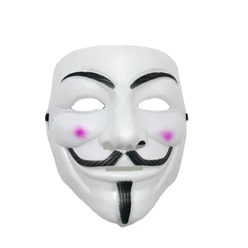 1PC Pustne Maske V for Vendetta Masko Guy Fawkes Anonimni pustna Cosplay Kostum za Odrasle Otroci Film Temo Maske 8070