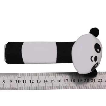 Obliko Panda Tkanine squealing sound bar Otroška igra igrače 9251