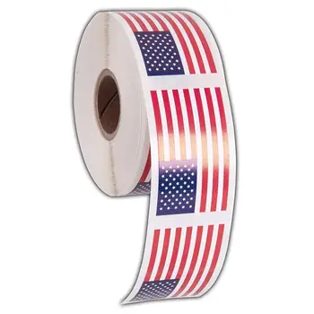 50-250pcs ZDA Patriotske Nalepke Ameriške Zastave, Nalepke za zvezke kartice in scrapbooking Pisarniške Tiskovine Nalepka 938