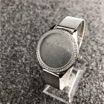 Montre femme Novo blagovno znamko ženska oblikovalec ure črno bele dame oblačenja watch luksuzni Zapestnica srebrno ročne ure quartz ura