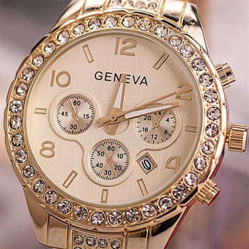 SANYO prišlekov ženske ure lepe nerjavečega jekla pazi za ženske okrasnih luksuzni priložnostne quartz uro Relojes Mujer 96007