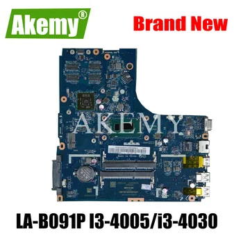 Novo Mainboard Za Lenovo Ideapad B50-70 Prenosni računalnik z Matično ploščo ZIWB2/ZIWB3/ZIWE1 LA-B091P I3-4005 i3-4030 2GB GPU 969