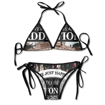 Downton Abbey Vsakdo Ima Zasvojenosti Rudnik Samo Zgodi, Da je Bikini Kopalke za Ženske Kopalke Bikini 97576