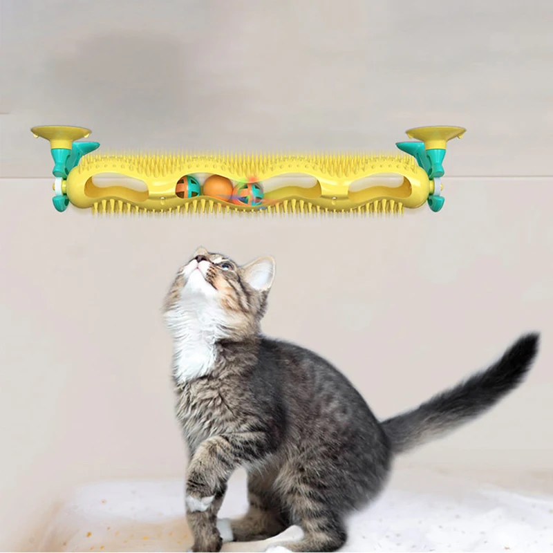 Smešno Interaktivne Cat Puzzle Igrača Slediti Žogo Gramofon Smešno Mačka Boj Mačka Hišne Potrebščine Usposabljanje Mačka Lov Žogo Igre 4