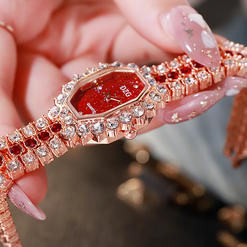 Moda Pazi Dame Vrh Luksuzne Blagovne Znamke Ženske Diamond Watch Gospe Priložnostne Ženske Zapestnica Kristalno Watch Relogio Feminino 5
