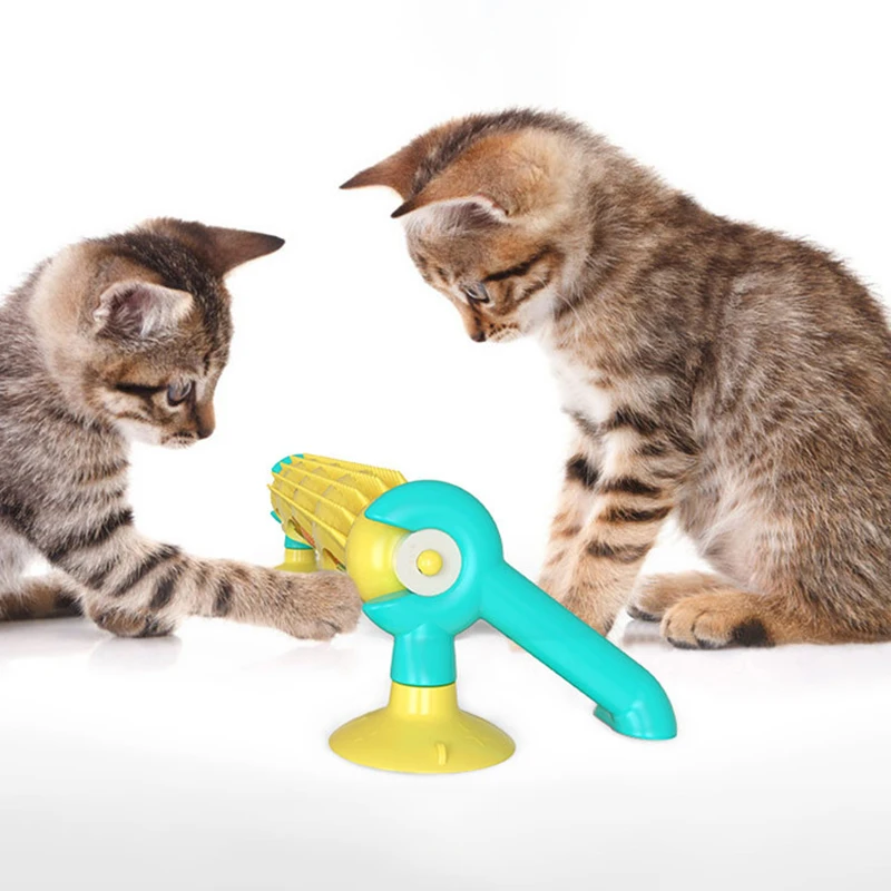 Smešno Interaktivne Cat Puzzle Igrača Slediti Žogo Gramofon Smešno Mačka Boj Mačka Hišne Potrebščine Usposabljanje Mačka Lov Žogo Igre 5